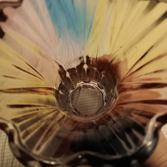 Multicolor Glass Vase - Picture 11 of 12